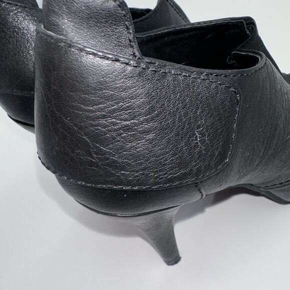 Vince Camuto Pernot Sandals/Boots Women’s 8 M Black Leather Adj. Heel - Picture 9 of 10